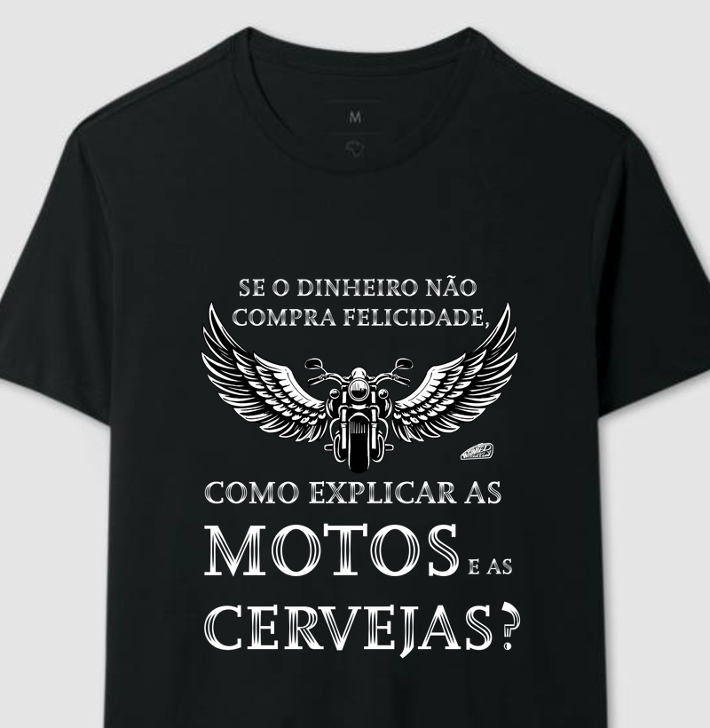 Motos e Cervejas - Camiseta