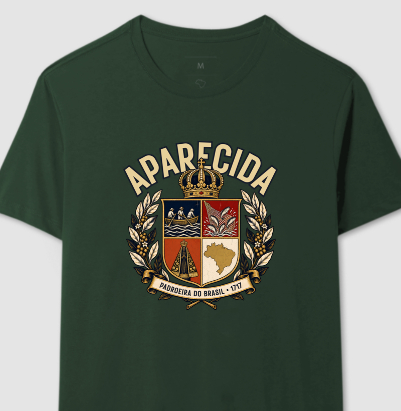 Aparecida — Padroeira do Brasil - Camiseta