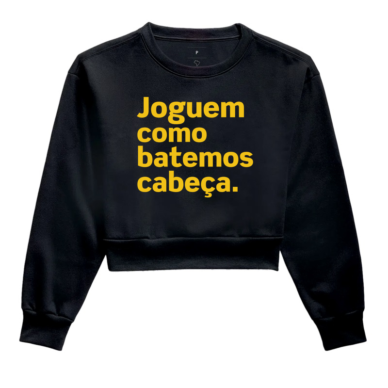 Joguem como batemos cabeça.