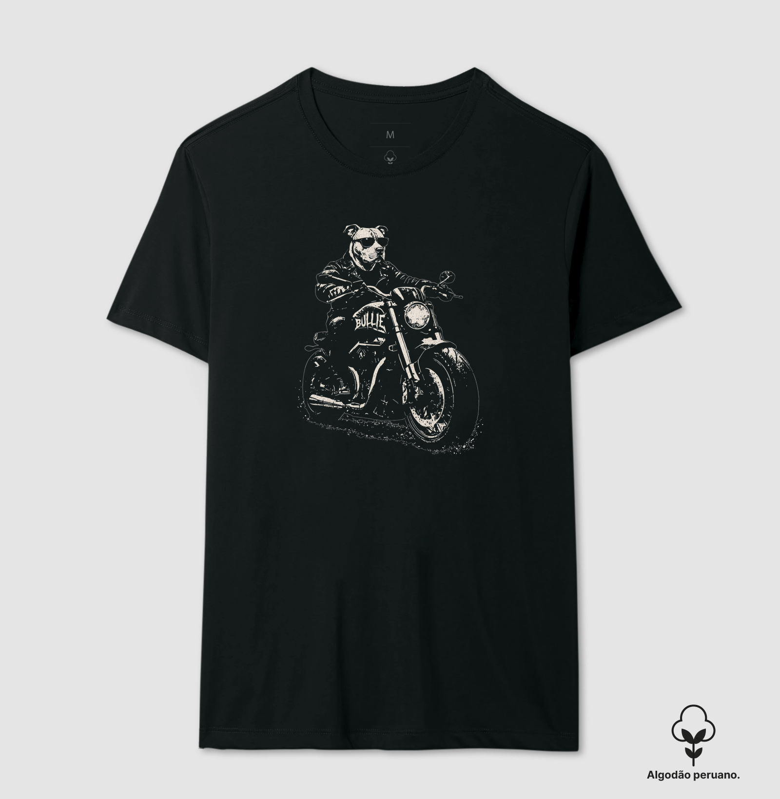 PITBULL MOTOCICLISTA