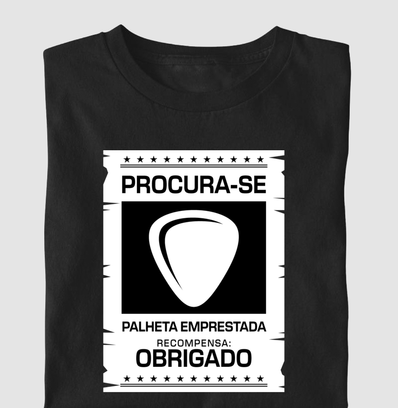 Procura-se palheta emprestada