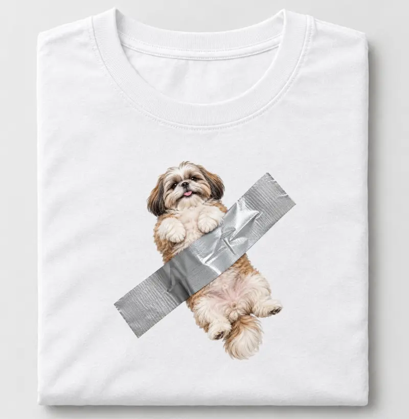 Shih Tzu tape - Camiseta