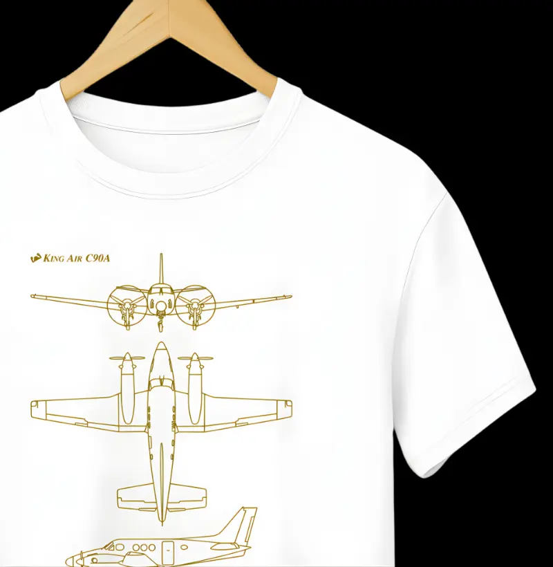 King Air C90A - Outline