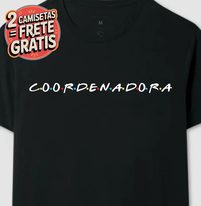 Camiseta Coordenadora