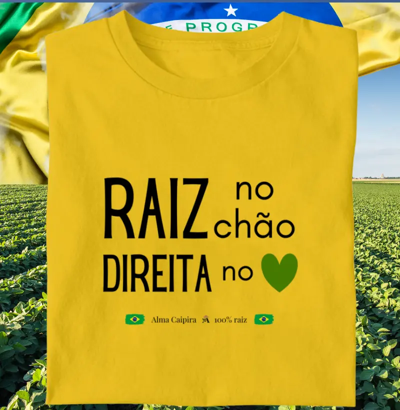 Raíz no chão, direita no coração