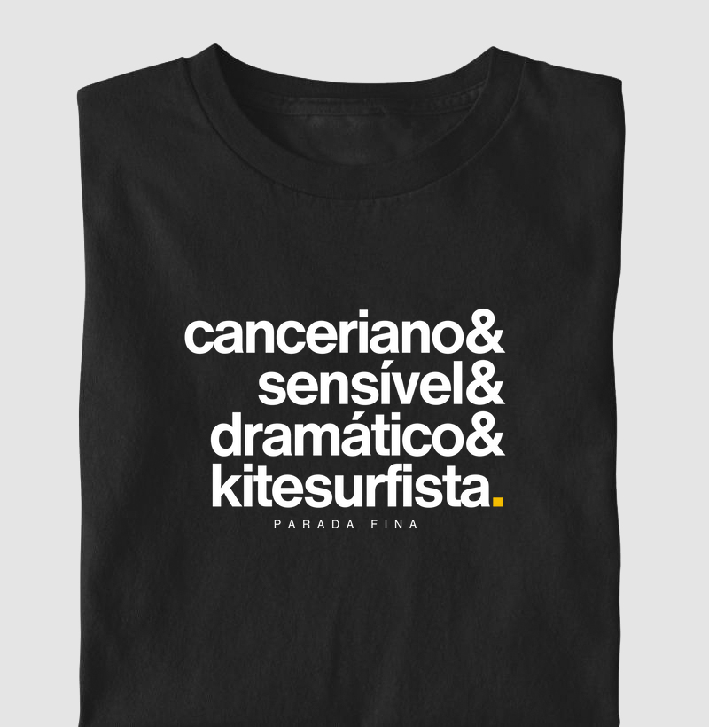 Canceriano, Sensível, Dramático e Kitesurfista 