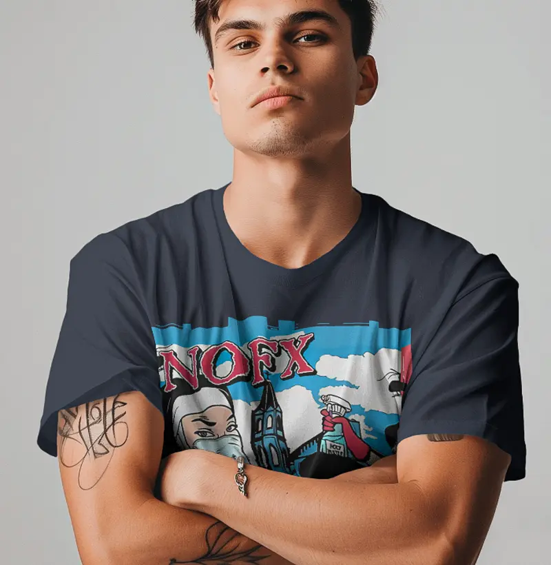 Camiseta És Nofx - Freira Fake!