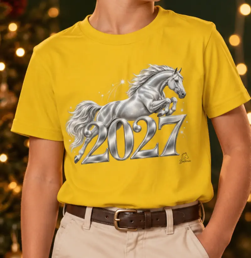 2027 Prata KIDS - Camiseta Infantil