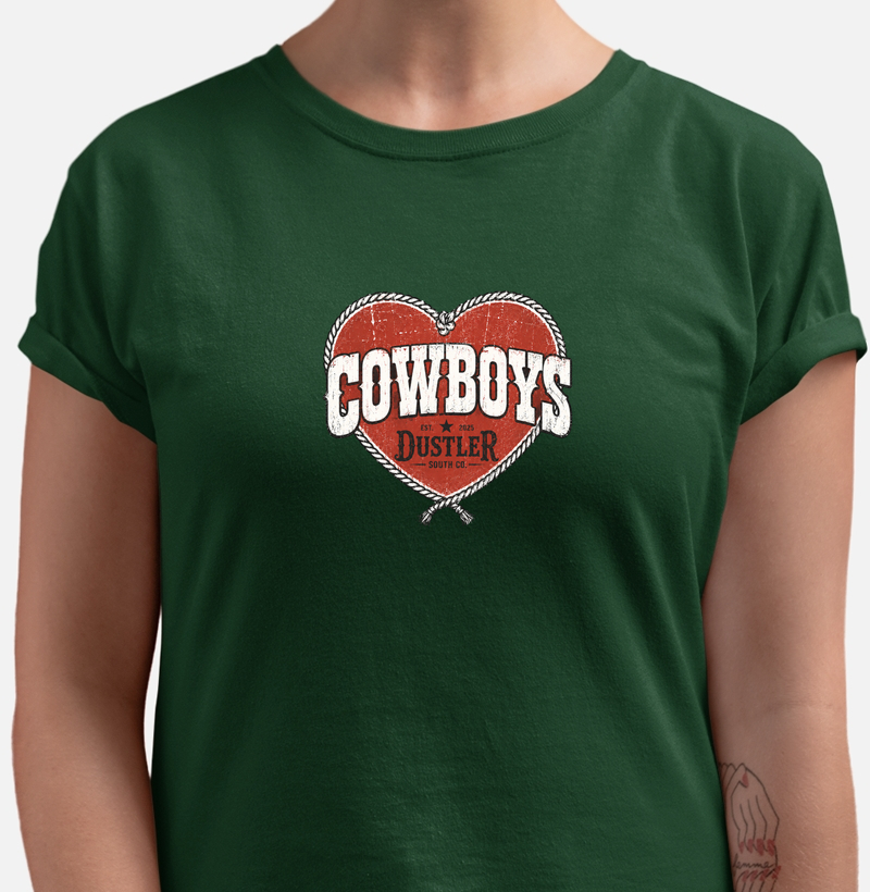 Baby Look Country Love Cowboys