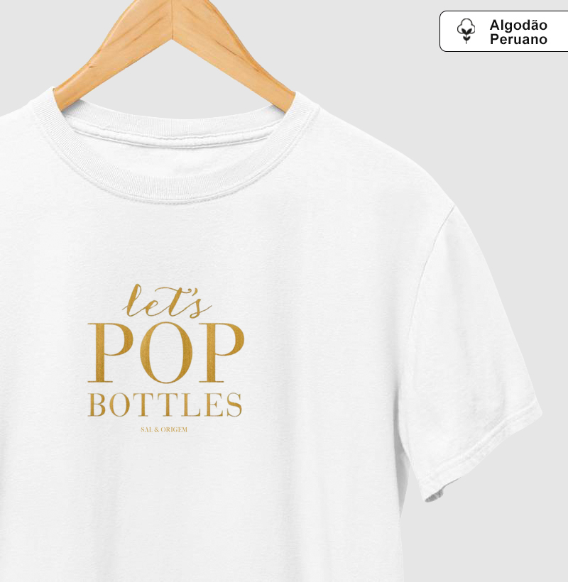 Let´s pop Bottles -> dourado