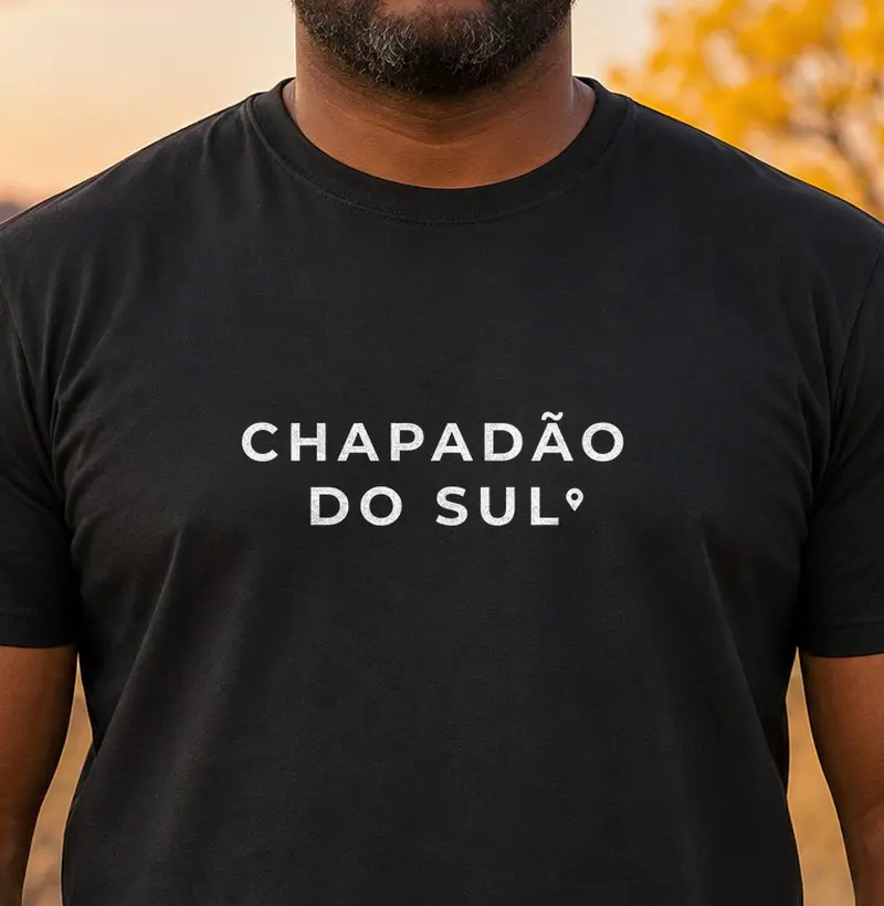 Chapadão do Sul | Pin MS - Camiseta