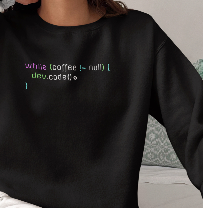 Code While Coffee Not Null