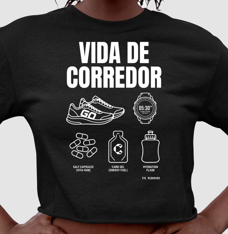 Cropped Vida de Corredor