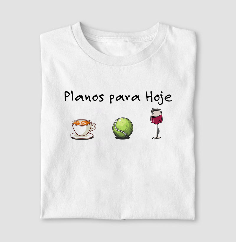 Planos para hoje