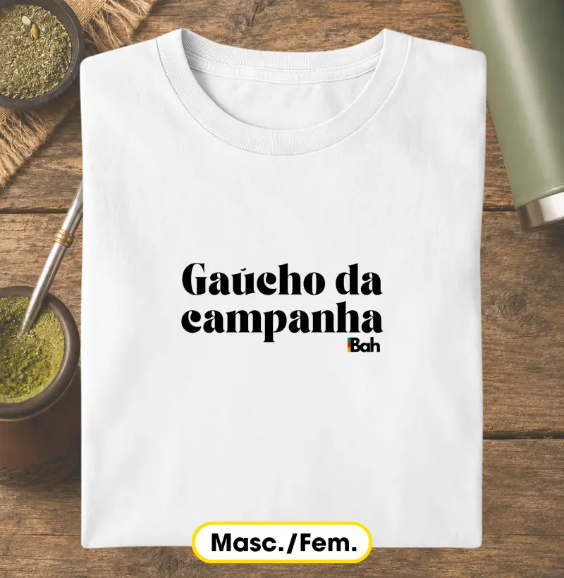Gaúcho da campanha - Camiseta