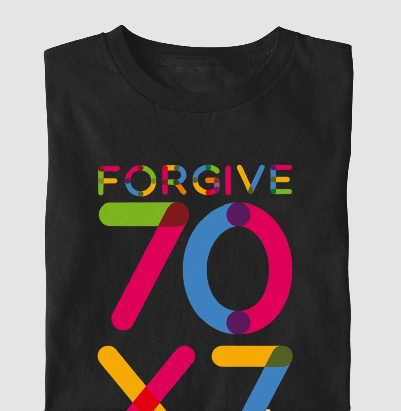 Camiseta Infantil "Perdoe 70x7"