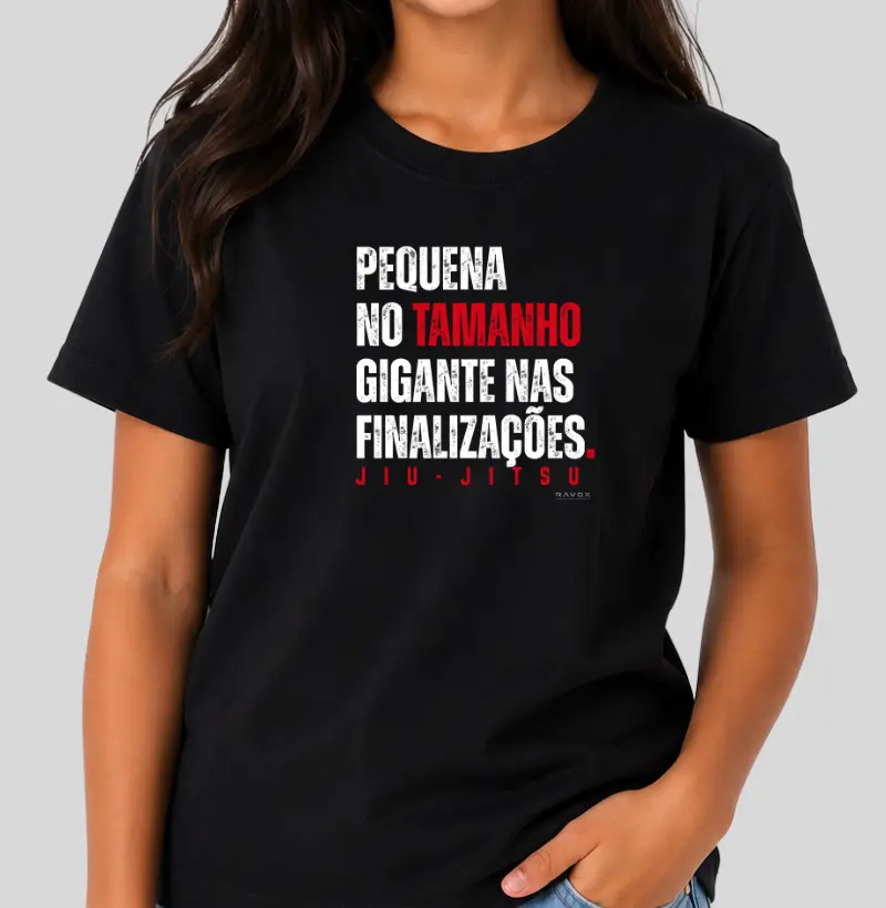 Pequena no tamanho. Gigante nas finalizações