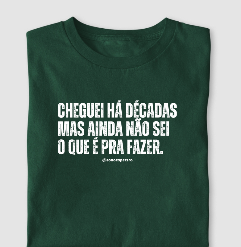 Não sei o que é pra fazer