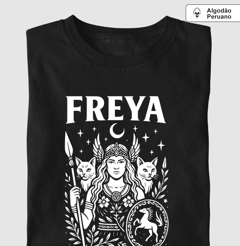 Freya Tour - Camiseta Algodão Peruano