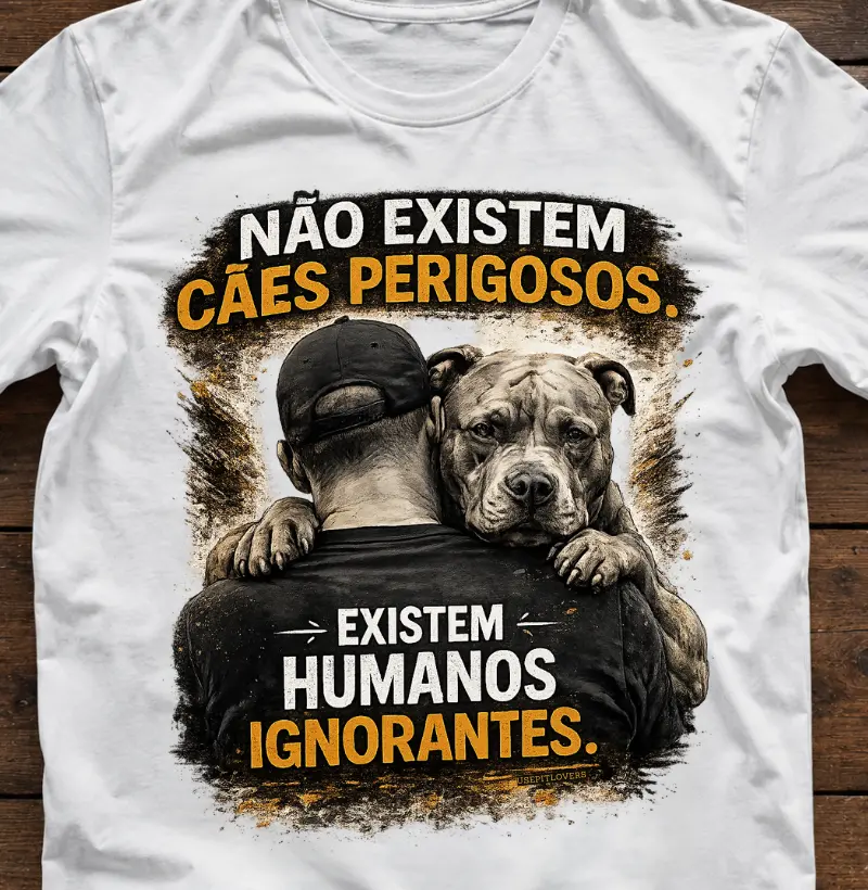 NÃO EXISTEM CÃES PERIGOSOS. EXISTEM HUMANOS IGNORANTES.