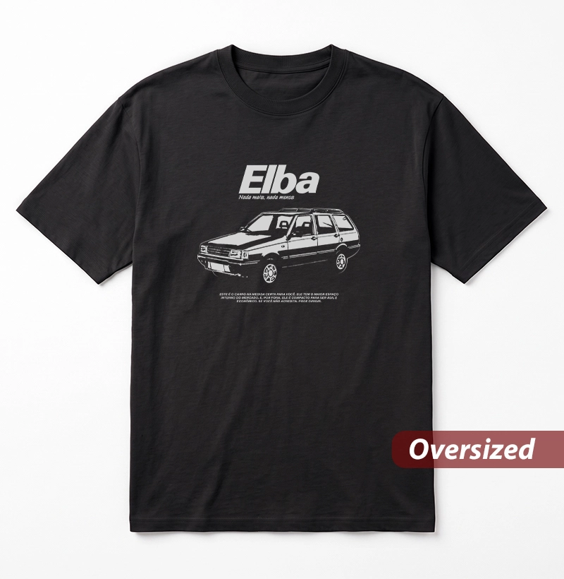 Elba | Nada mais, nada menos - Camiseta Oversized