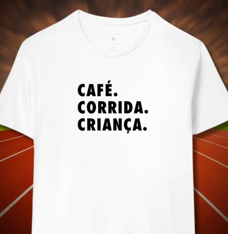 CAFÉ. CORRIDA. CRIANÇA.