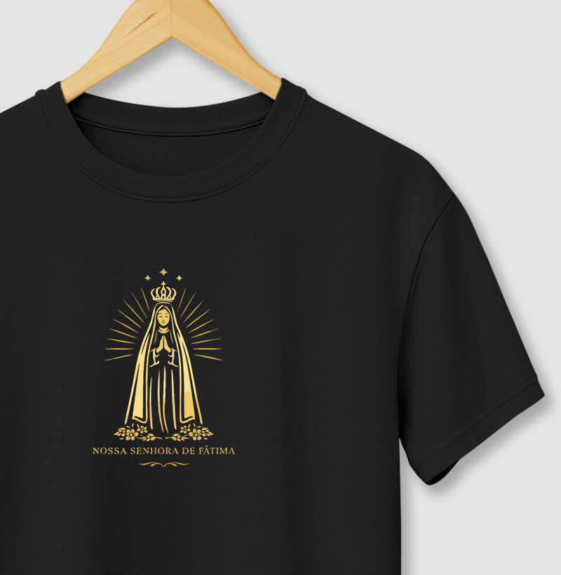 Nossa Senhora de Fátima - Dourada