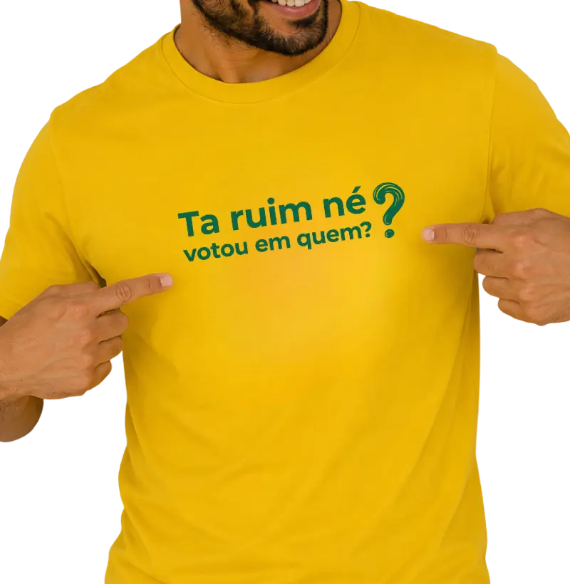 Ta ruim né? votou em quem?