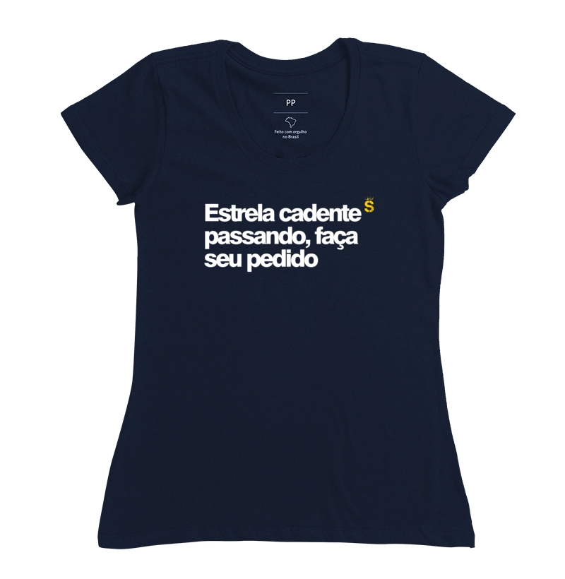 Estrela cadente passando faça seu pedido