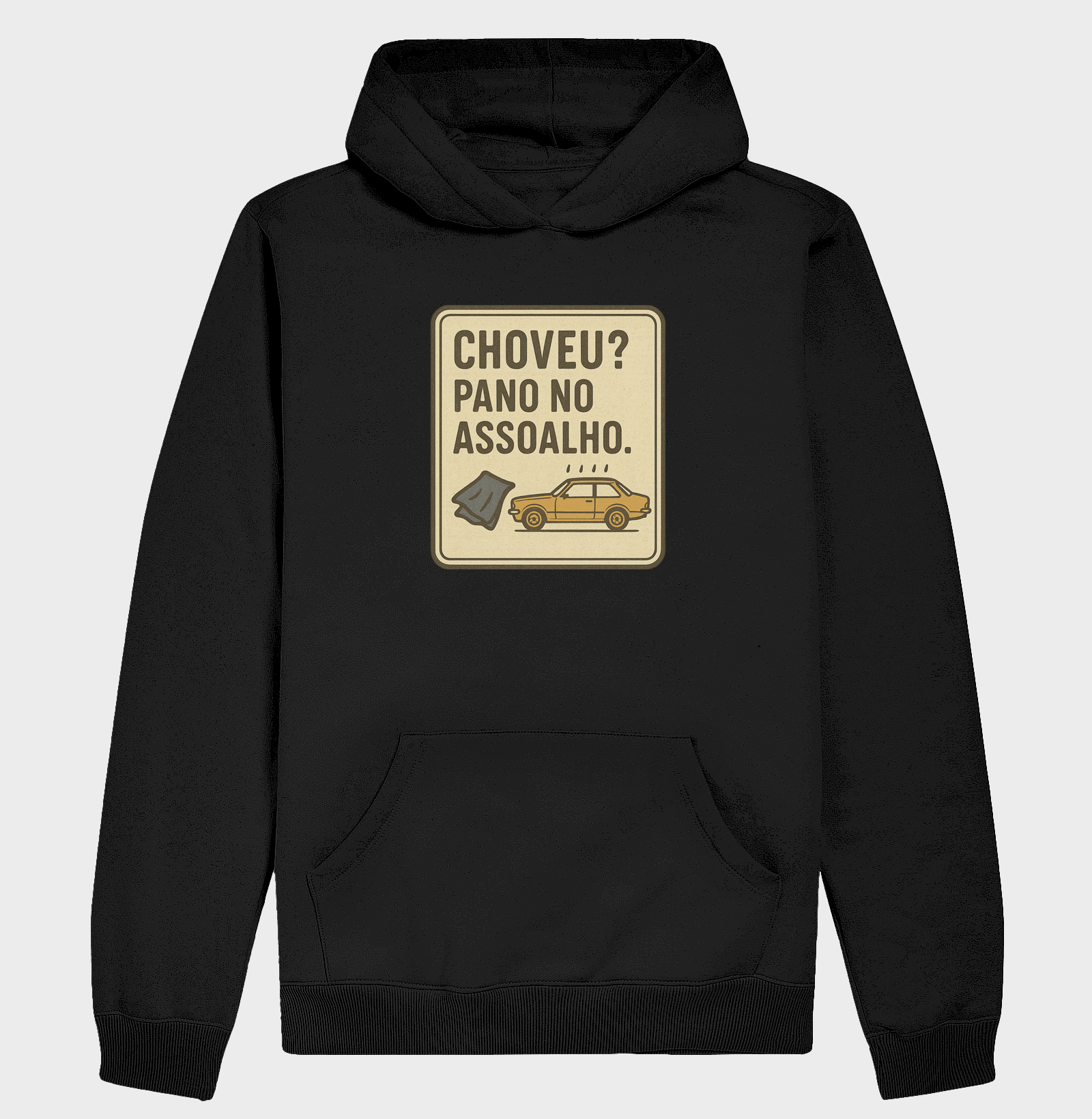 Choveu? Pano no assoalho - Chevette