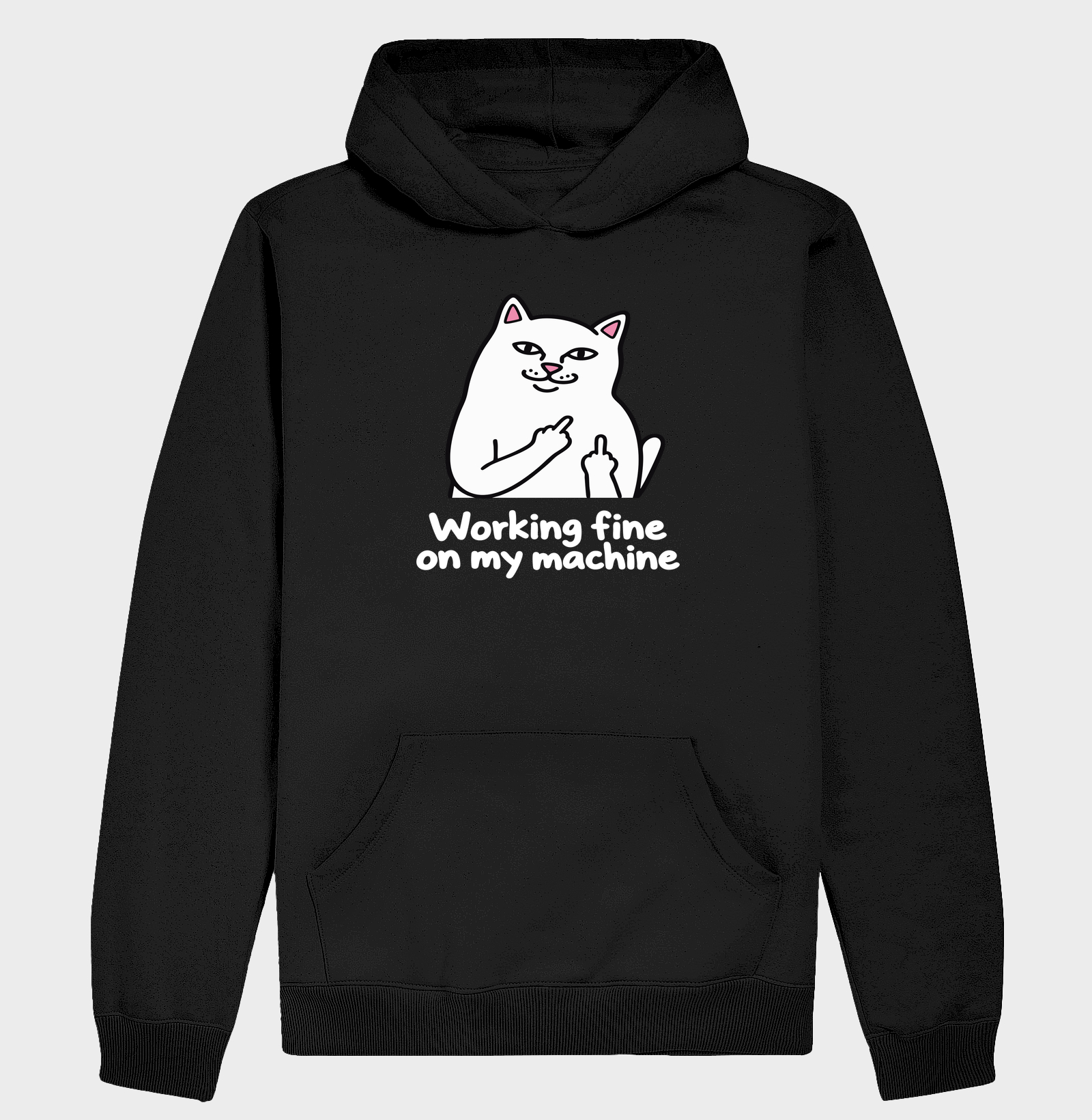 Working Fine on My Machine | Na Minha Máquina Funciona - Hoodie Moletom