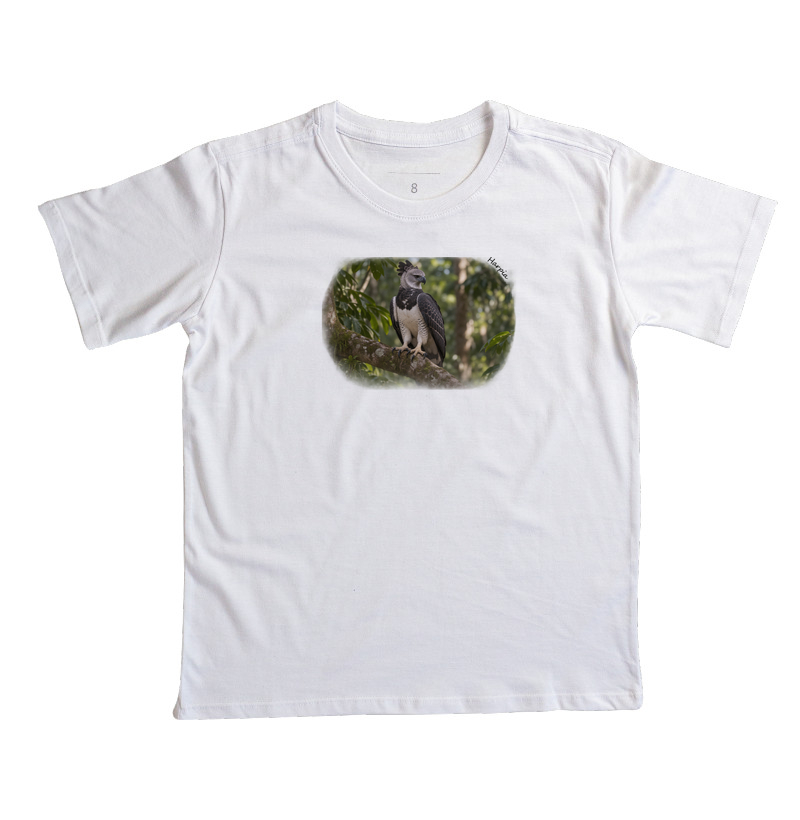 Harpia - Coleção Fauna Brasileira - Camiseta Infantil