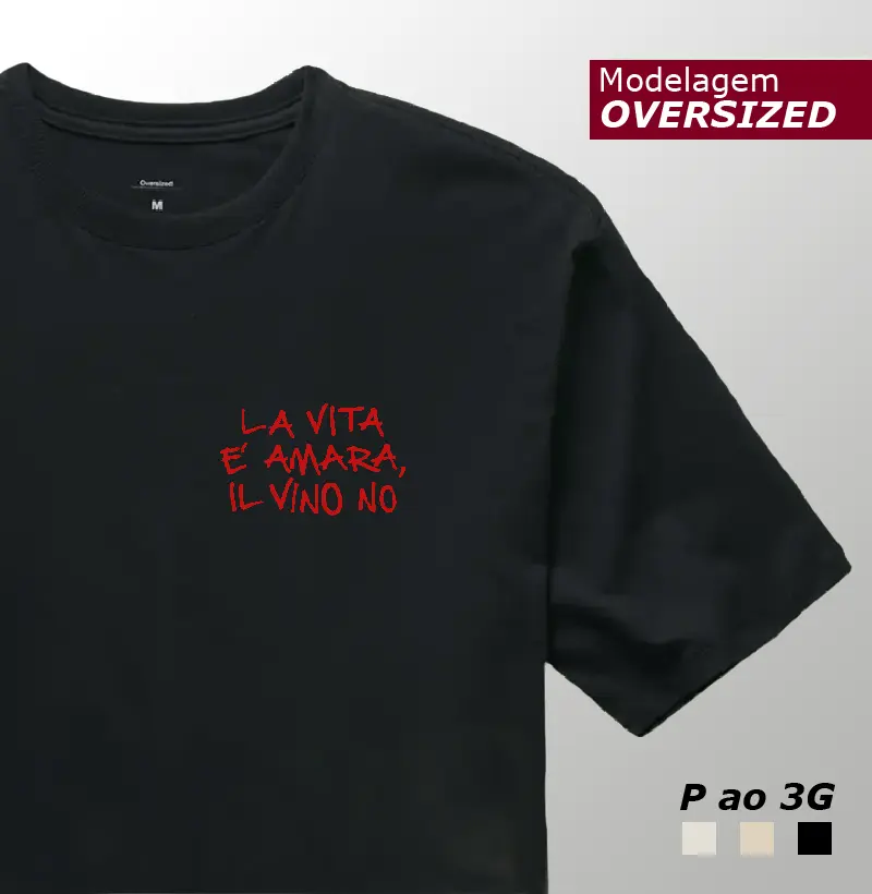 La vita é amara, il Vino no