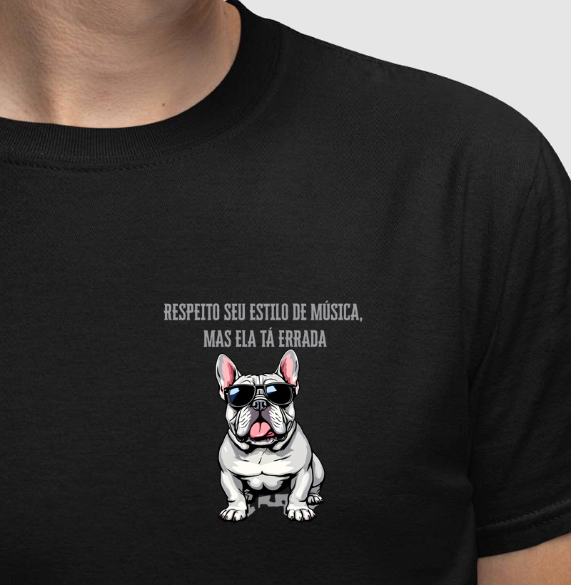 Respeito seu estilo de musica