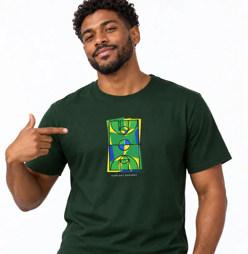 Camiseta de Basquete Piso Sagrado — Brasil