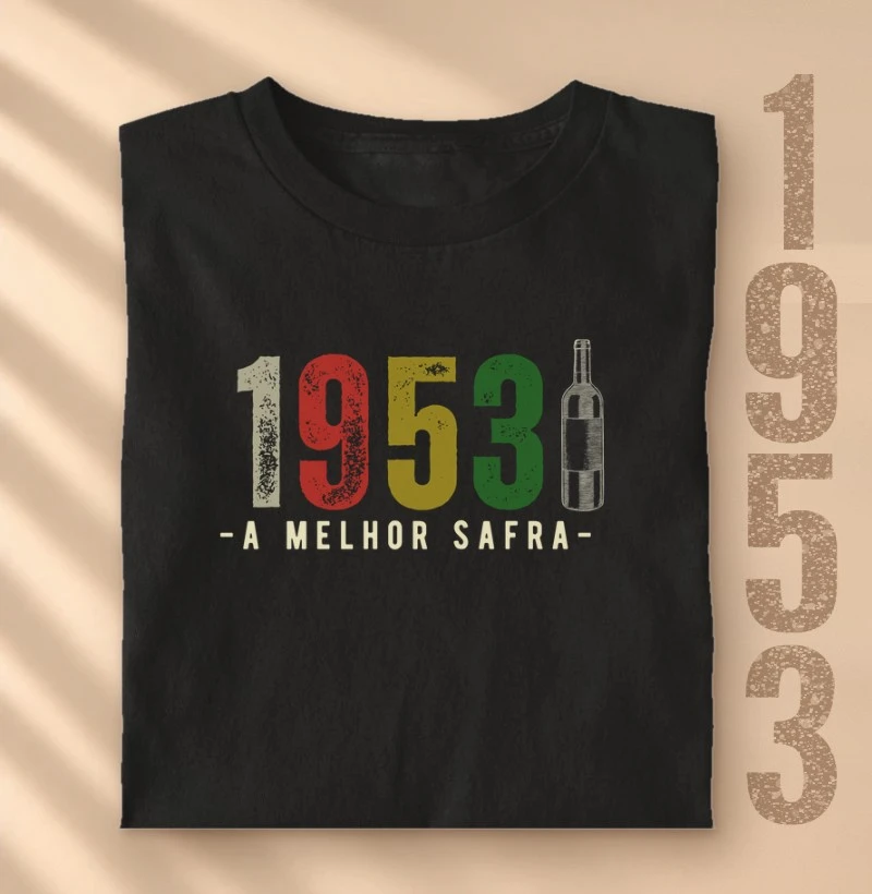 Camiseta Vinho - A Melhor Safra 1953