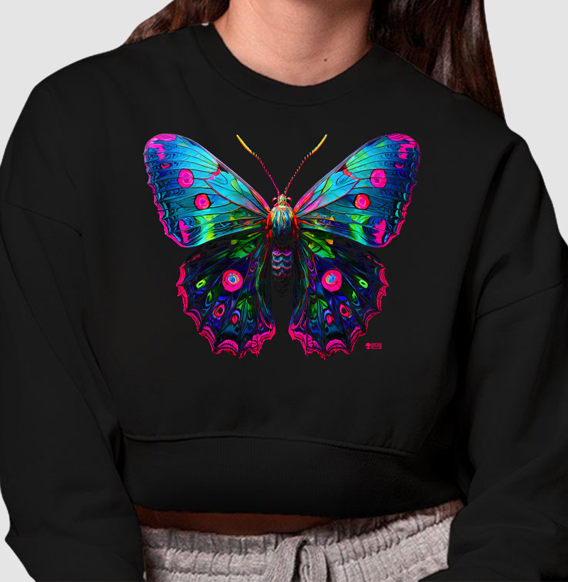 Borboleta Neon