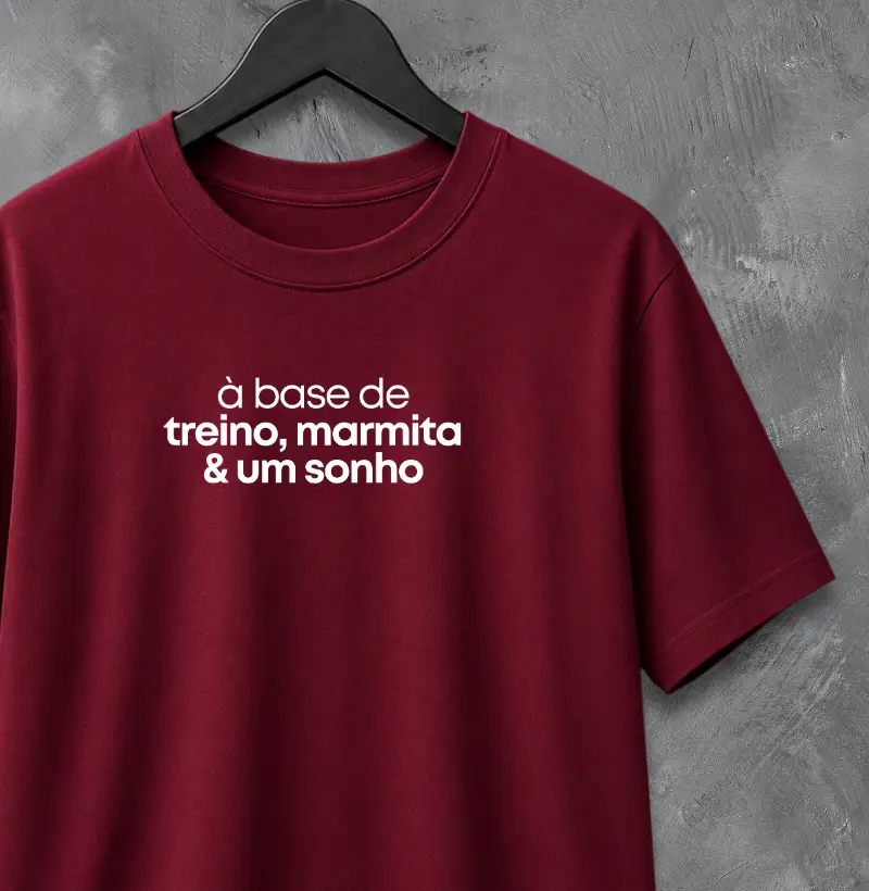 TREINO, MARMITA & UM SONHO