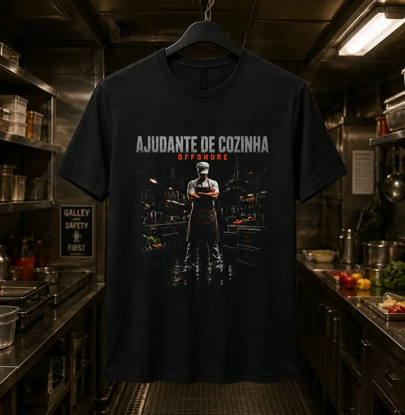Ajudante de Cozinha Offshore