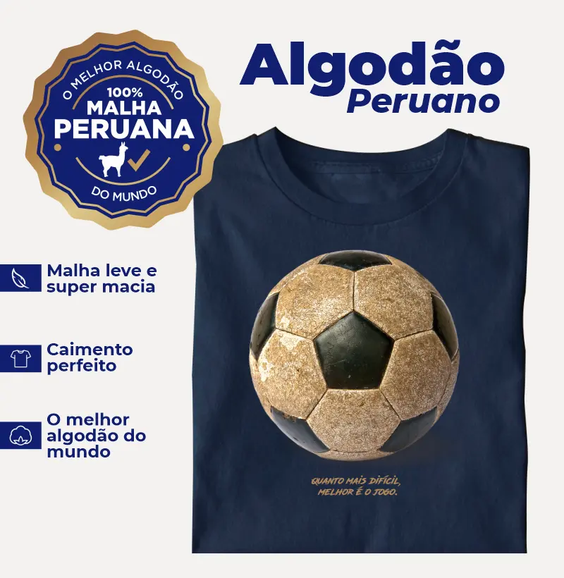 Camiseta Bola Raiz - Algodão Peruano