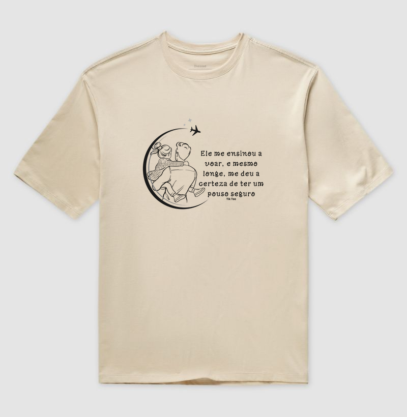 Me ensinou a voar - pai e filha