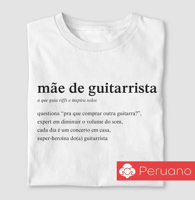Definição mãe de guitarrista