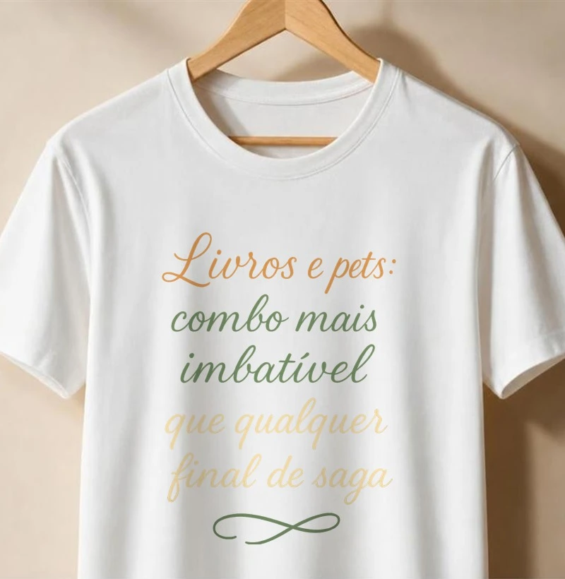 Livros e pets.