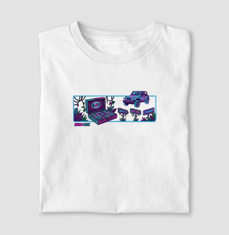 Camiseta NeuroGeek | Edição Retrô