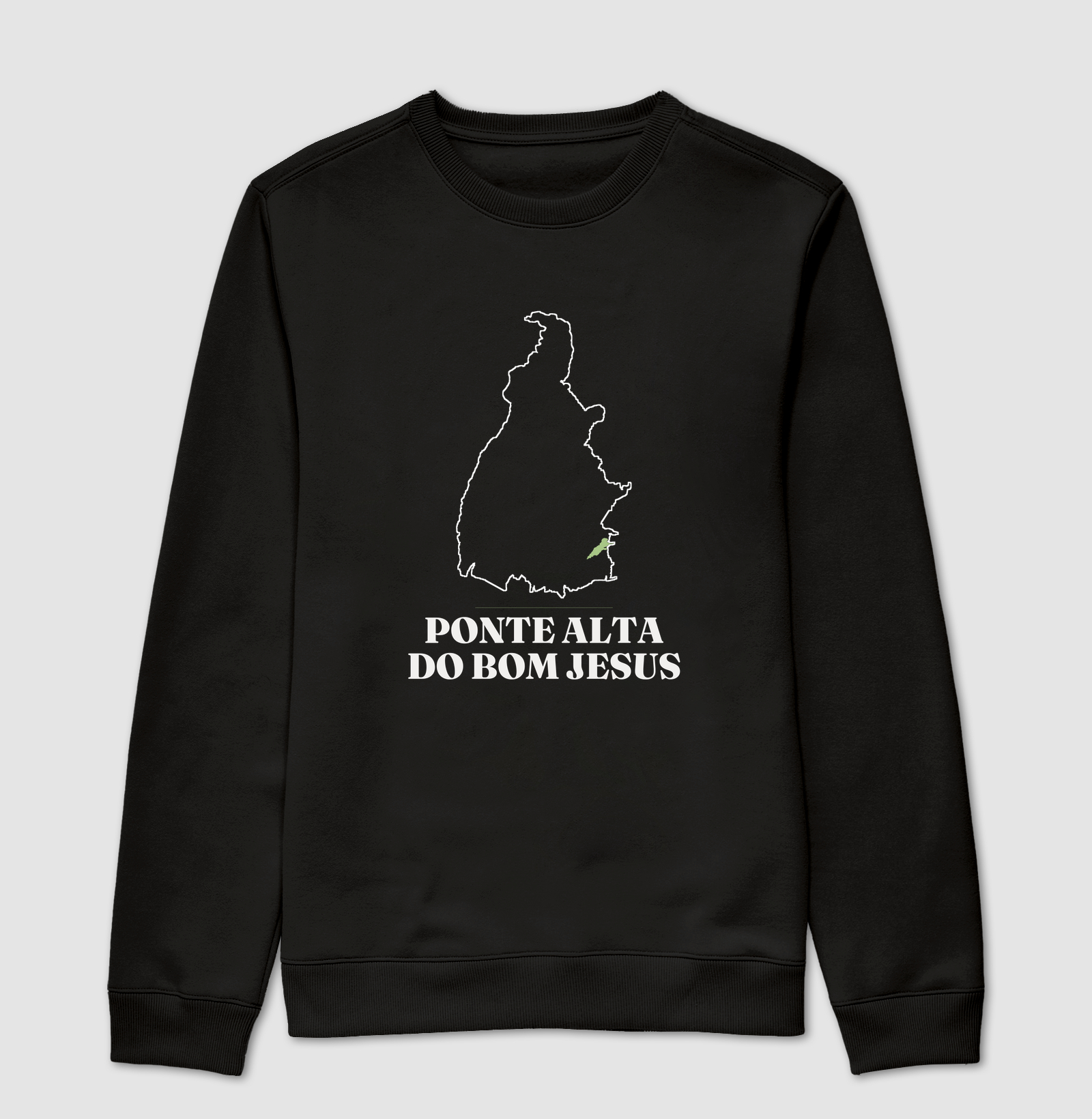 Ponte Alta do Bom Jesus | Traço TO - Suéter Moletom