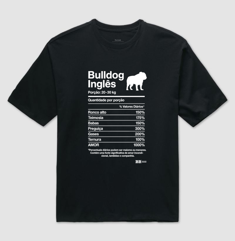 Bulldog Ingles - Rotulo Canino