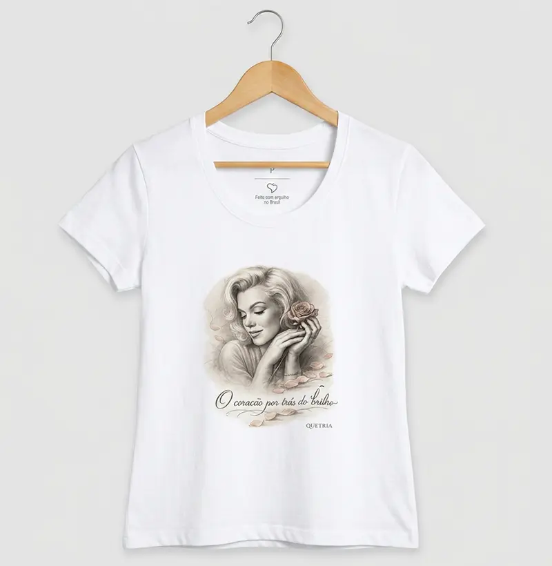 Camiseta Rose Marilyn