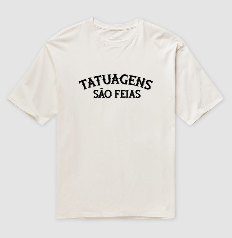 Tatuagens São Feias (fundo claro)