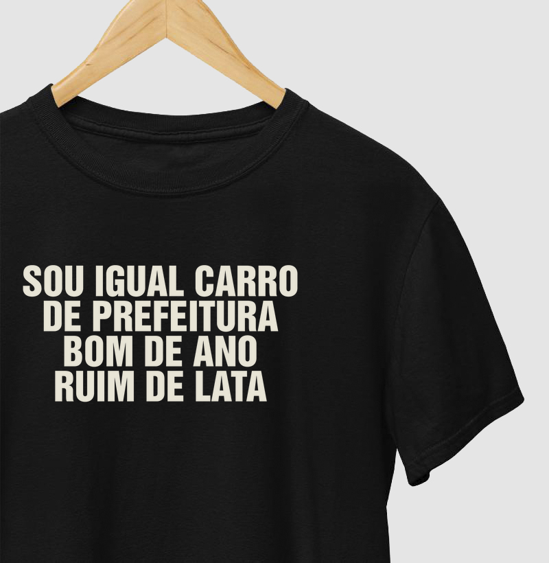 CARRO DE PREFEITURA FRASE
