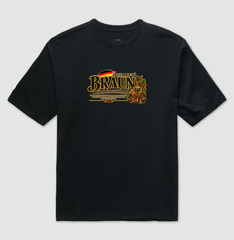 Braun  - Camiseta Oversized